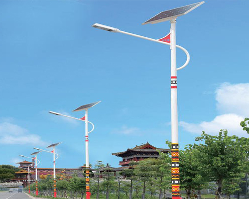 贡嘎民族特色路灯