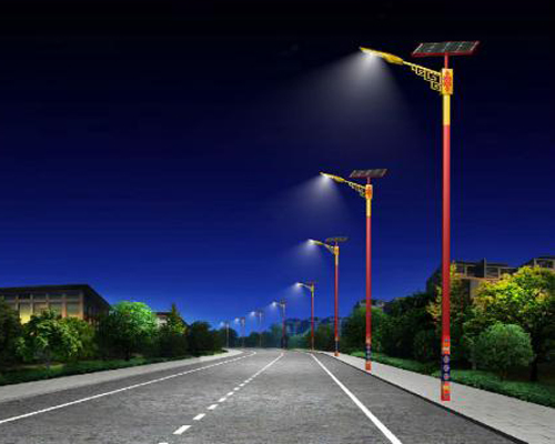 贡嘎民族特色路灯